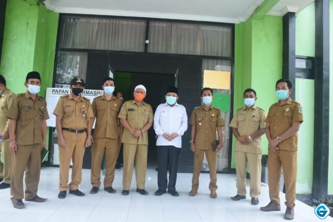 Bupati Lombok Utara, Najmul Akhyar Silaturrahmi Ke Kantor Kecamatan Bayan